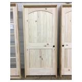 36' LH Interior Arch Top Pine Door 36' LH Interior Arch Top Pine Door