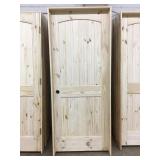32' RH Interior Arch Top Pine Door 32' RH Interior Arch Top Pine Door