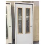 34in LH twin lite Steel exterior door 34in LH twin lite Steel exterior door