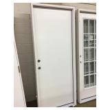 32in RH Smooth Fiberglass Flush Ext Door 32in RH Smooth Fiberglass Flush Ext Door
