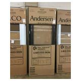 Andersen 32' x 80' Bronze Storm Door Andersen 32' x 80' Bronze Storm Door