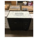 37in x 22in vanity w/top 37in x 22in vanity w/top