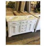 61in x 22 1/2in double vanity w/ top 61in x 22 1/2in double vanity w/ top