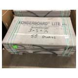 3ft x 5ft 1/4in cement board x 58 3ft x 5ft 1/4in cement board x 58