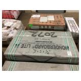 3ft x 5ft 1/2in cement board x 50 3ft x 5ft 1/2in cement board x 50
