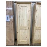 24' x 80' LH Knotty Pine Arch Top Door 24' x 80' LH Knotty Pine Arch Top Door
