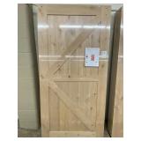 42' Knotty Alder Barn Door Slab 42' Knotty Alder Barn Door Slab