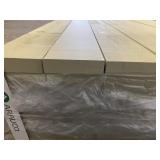 1 7/16' x 5 1/2' x 16' Primed Pine Boards x's 63 1 7/16' x 5 1/2' x 16' Primed Pine Boards x's 63