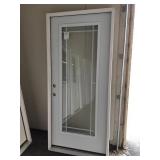 36in x 80in RH steel exterior door 36in x 80in RH steel exterior door