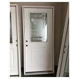 36in x 80in RH fiberglass exterior door 36in x 80in RH fiberglass exterior door