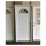 36in x 80in LH steel exterior door 36in x 80in LH steel exterior door