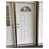 36in x 80in RH steel exterior door 36in x 80in RH steel exterior door