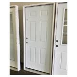 36in x 80in RH steel exterior door 36in x 80in RH steel exterior door