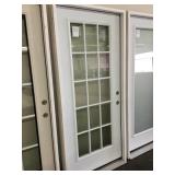 36in x 80in LH steel exterior door 36in x 80in LH steel exterior door