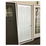 36in x 80in LH steel exterior door 36in x 80in LH steel exterior door