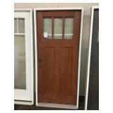 36in x 80in RH Woodgrain fiberglass exterior door 36in x 80in RH Woodgrain fiberglass exterior door