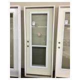 32in x 80in RH steel exterior door