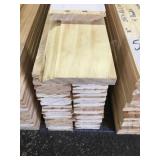 3in x 12ft Clear Pine Base x's 720/LF 3in x 12ft Clear Pine Base x's 720/LF