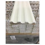 3 1/4in x 7ft Primed Pine Fluted Case x's 2,688/LF 3 1/4in x 7ft Primed Pine Fluted Case x's 2,688/LF