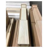 56' Poplar Newel Post 56' Poplar Newel Post