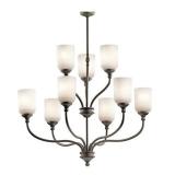 Kichler 43652OZ Nine Light Chandelier Kichler 43652OZ Nine Light Chandelier