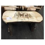 Amish Made Sassafras Bench Amish Made Sassafras Bench