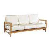 Teak Outdoor Sofa w/ Cushions Teak Outdoor Sofa w/ Cushions