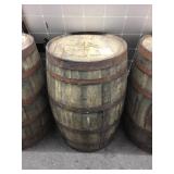 Sour mash bourbon whiskey barrel