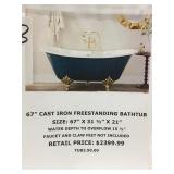 67in cast iron freestanding bathtub 67in cast iron freestanding bathtub