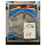 7-1/4' Circular Saw Blade x4 7-1/4' Circular Saw Blade x4
