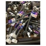 12' Braided Toilet Supply Lines x20 12' Braided Toilet Supply Lines x20