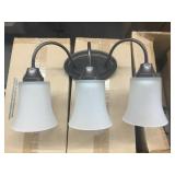 Three Light Wall/Bath Vanity Three Light Wall/Bath Vanity