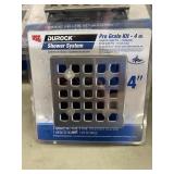 Durock 4' Shower Pro Grate Kits x3 Durock 4' Shower Pro Grate Kits x3