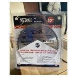 10" Circular Saw Blades x2