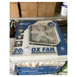 20in box fan x2