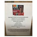 Kind simple crunch gluten free granola bars x24