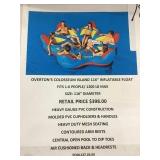 116in inflatable island float