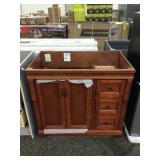 36in x 21 1/2in vanity base