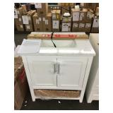 30in x 22in vanity w/ top & backsplash