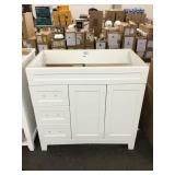 36in x 21 1/2in Vanity base