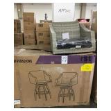 Outdoor bar stools 2 for one money