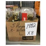 Mixed door knobs sold by the piece x8