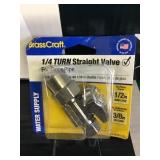 1/4in turn straight valve x25