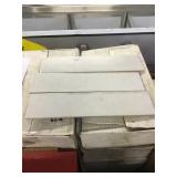 13in x 3in Keaton ice bull nose tile x308