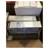 4in x 16in glazed porcelain tile x3