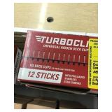 Box of Universal Hidden Deck Clips x4