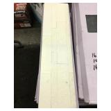 6in x 24in Peel and stick backsplash tile x160