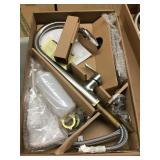 Kitchen Faucet w/soap dispenser & deckplate