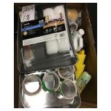 Box of Misc Painting Accessories for One Money