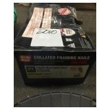 Box of Collated Framing Nails